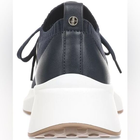 Giani Bernini Floraa Memory Foam‎ Sporty Lace Up Sneakers 9 black Knit nwt - Picture 3 of 12